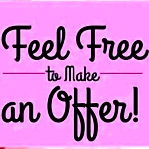 Pssst! Where are you going? Come back and make an OFFER!